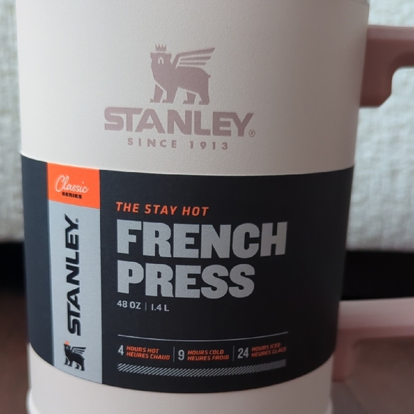 Stanley Classic Stay Hot French Press Rose Quartz - Picture 2 of 9